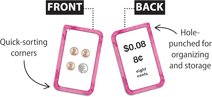 Teacher Created Resources Money Flash Cards (EP62047) 3-1/8" x 5-1/8"