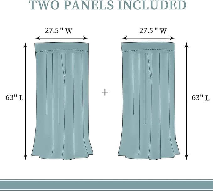 Superhero Rod Pocket Blackout Curtains for Boy Girl Bedroom, Cartoon Skyline Buildings Cityscape Thermal Insulated Home Window Drapes for Living Room Darkening, 55x63 inch