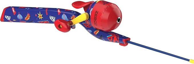 Zebco Youth 29-Inch Floating Spincast Reel and Fishing Rod Combo, Size 20 Reel, Pre-Spooled with 6-Pound Cajun Line