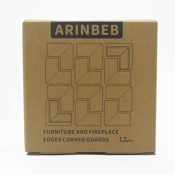 Foam Corner Protector for The Furniture, with Retardant Materials Foam Safety Bumpers, Baby Proofing Safety Corner Protectors (White)