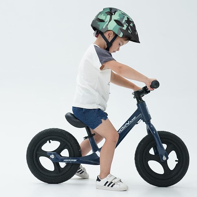 Kids Bike Helmet, Youth Toddler Boys Girls Helmets, 2 Size Adjustable for Ages 2-3-5-8-14 Years, Child Helmet with Visor and LED Light, Lightweight Multi-Sport Bicycle Scooter Cycling Helmets