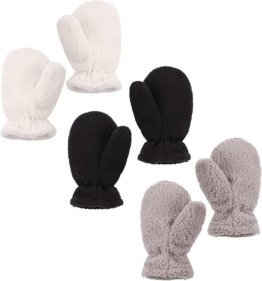 Zsedrut Baby Boys Winter Glove Warm Toddler Infant Girls Mittens Fleece Lined Gloves 1-7 Years