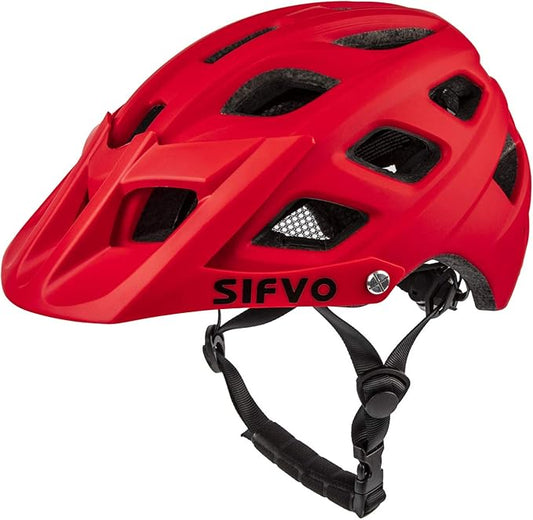 Kids Bike Helmet, SIFVO Kids Helmet 8+ Boys and Girls Bike Helmet with Cool Visor, Bike Helmets for Kids, Youth Bike Helmet Kids Mountain Bike Helmet Lightweight and Sturdy【55-58cm】