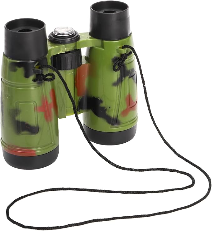 20 Pack Binoculars Toy for Kids, Kids Binoculars with Compass and Neck String, Nature Exploration Toys, Party Favors Learning Gifts for Sightseeing, Camping Adventure, Birdwatching