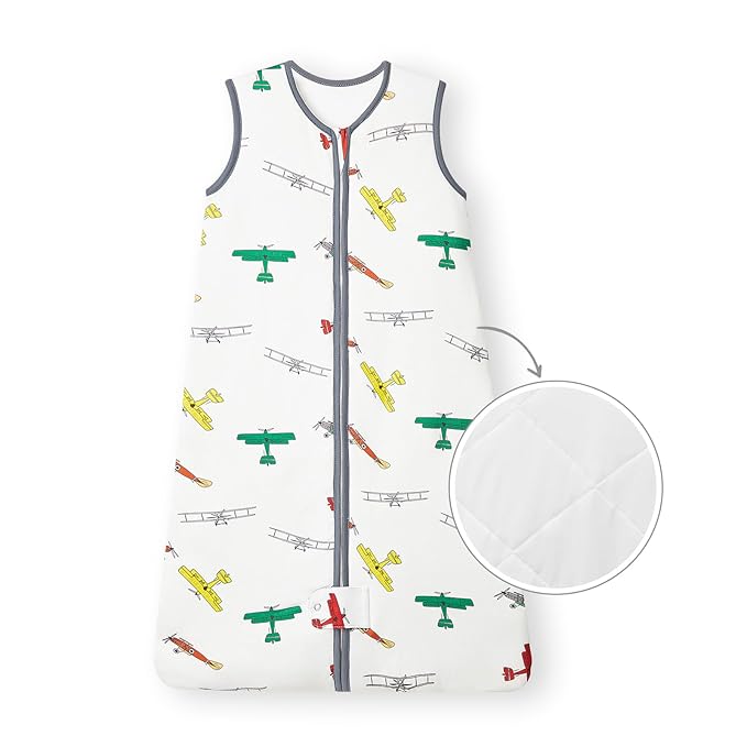 TotAha Toddler Sleep Sack 1.0 TOG for 2T-3T-4T, Premium Winter Extra Large Sleeping Sacks,Quilted Wearable Blanket Baby Sleep Bag with 2-Way Safe Zippers for Girl Boy