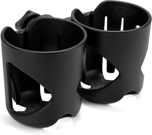 Accmor Universal Cup Holder, Stroller Cup Holder, 360° Rotatable Large Caliber Designed Bottle Holder for Stroller, Bike, Wheelchair, Walker, Scooter