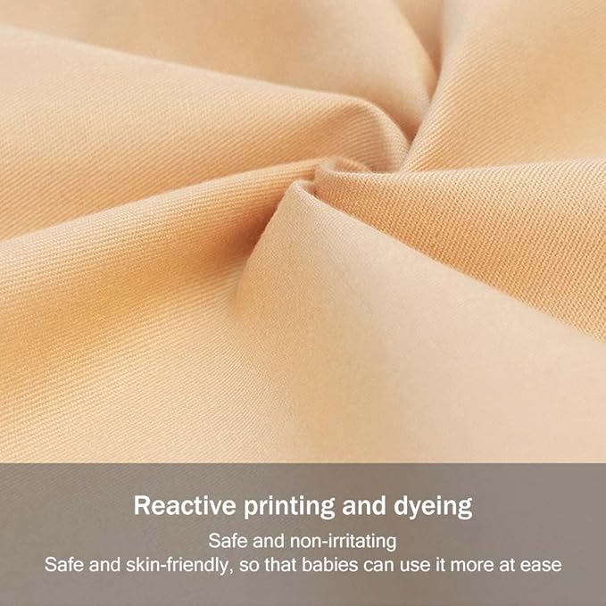 Baby Lounger Pillow, Infant Lounger for 0-24 Months, Soft Cotton and Portable Baby Lounger for Home (Yellow)