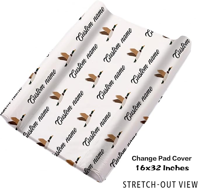 Personalized Nursery Crib Bedding Set: Orange Forest Custom Name 5 Piece Baby Crib Sets with Sika Deer Theme - Toddler Double Layer Blanket Set, Comfortable Crib Bed Sheets for Baby Grils