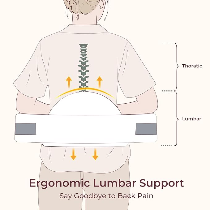 Momcozy CozyPro Nursing Pillow for Breastfeeding - All Around Ergonomic Comfort & Support - Pioneering Safety Fence - Plus Size Wider Feeding Pillow with Lumbar Support for Easier & Healthier Nursing