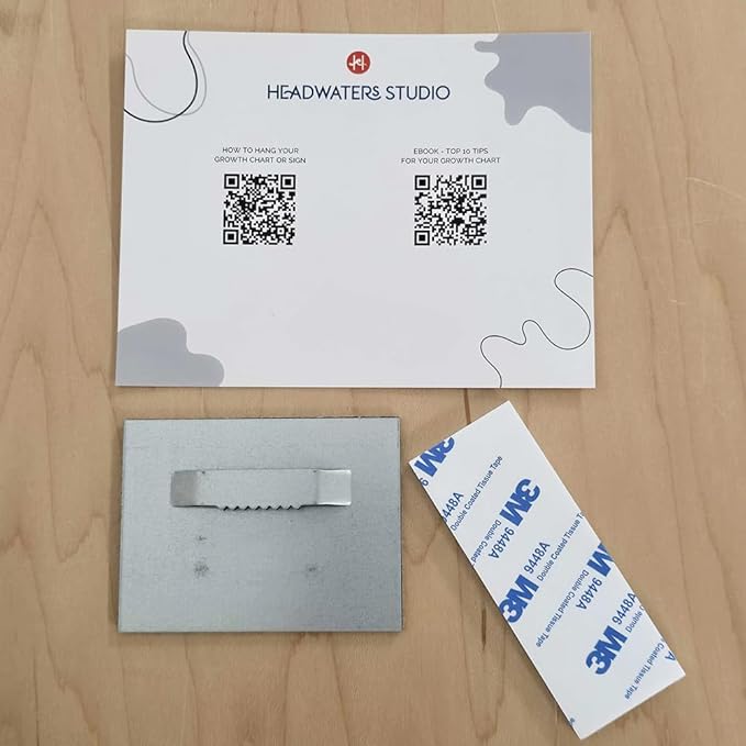 Wooden Surfboard Wall Decor Growth Chart - Surf Board Decor for Kids Room, Wooden Growth Chart for Wall, Surfboard Wall Art, Surfboards for Decoration - Teal Wave (9.5"x 45")