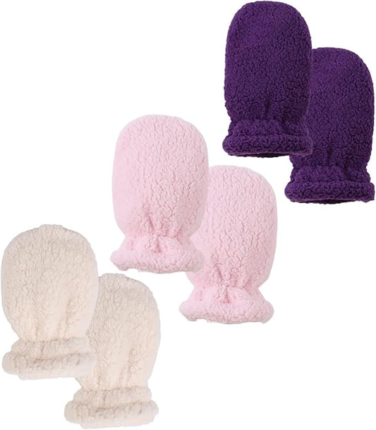 Zsedrut Baby Boys Winter Glove Warm Toddler Infant Girls Mittens Fleece Lined Gloves 1-7 Years