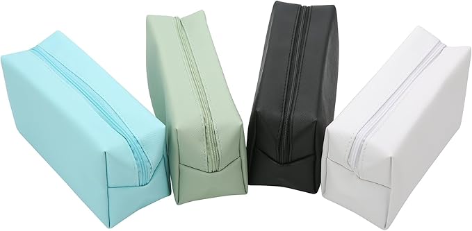 Bridesmaid Proposal Gifts Letter Cosmetic makeup bag bulk for Wedding Party Favors Bachelorette party decorations Toiletry Organizer Bag Makeup Case Gift (6, Gold)