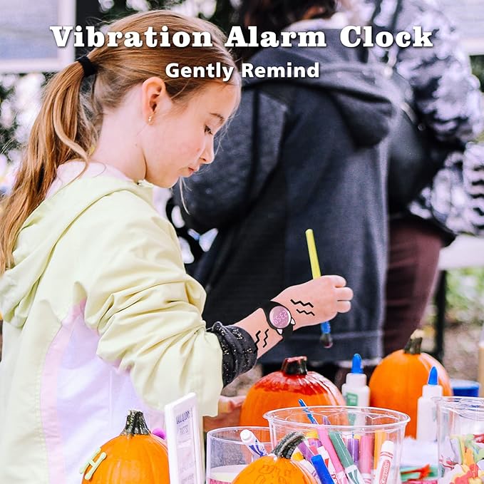 Kids Watches for Girls Boys Digital Sport Watch with Step Counter Pedometer Vibration Alarm Clock, No App Waterproof Fitness Tracker Kids Watch Boys Girls Teens Students Ages 5-16