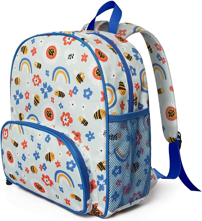 Toddler Backpack for Girls 3-8: Preschool Kindergarten Backpack - Cute Kids Backpacks for Girls Boys-Bee