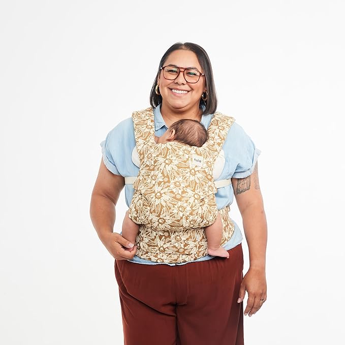 Baby Tula Explore Carriers - Breathable Baby Carrier Newborn to Toddler - Adjustable Toddler Carrier - Multiple Ergonomic Positions Front and Back - Ergonomic Fit for 7-45 lb - Hemp, Mariam