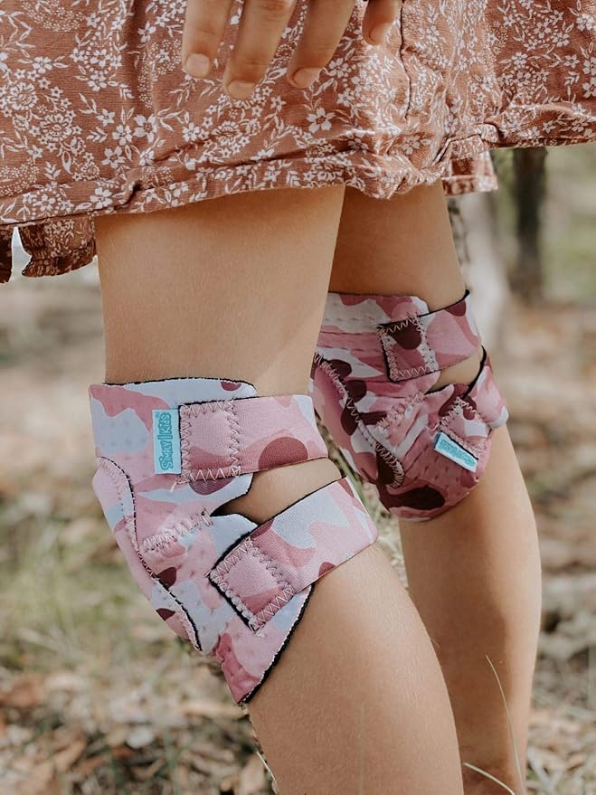 Soft-Style Kids Knee and Elbow Pads with Bike Gloves, Flexible Impact-Resistant Gear for Ages 2-11, Designed for Balance Bikes, Roller-Skating, and Skateboarding