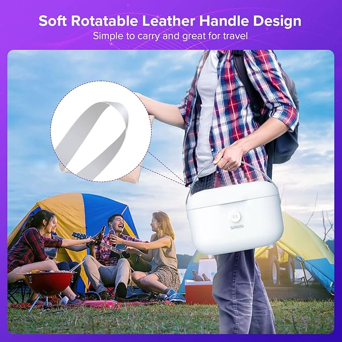 SANSI 15W UV Light Sanitizer Box with 360° UVC Chips, Sanitizes in 5 Minutes 5.1L Large Capacity Sanitizer for Baby & The Whole Family