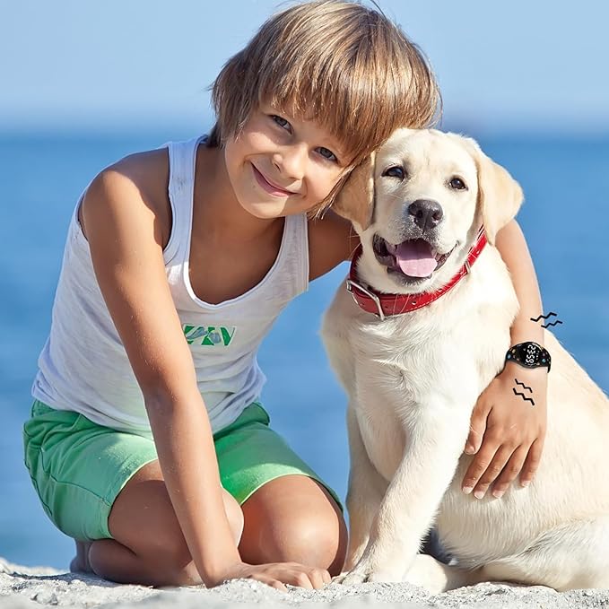 Kids Watches for Girls Boys Digital Sport Watch with Step Counter Pedometer Vibration Alarm Clock, No App Waterproof Fitness Tracker Kids Watch Boys Girls Teens Students Ages 5-16