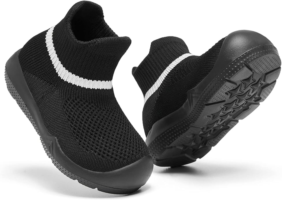 MORENDL Toddler Sock Shoes Baby Walking Shoes Infant Slippers Boys & Girls Non-Slip Sneakers