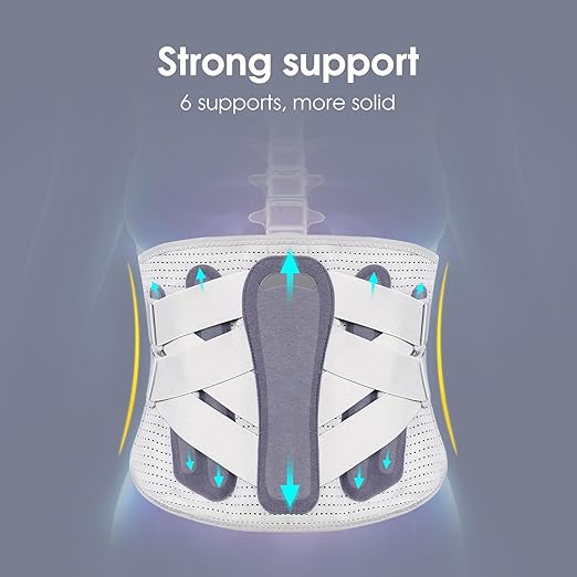 Elastic Abdominal Binder Lower Waist Support Belt, Post Surgery Postpartum Belly Band Wrap Back Support Belt Stomach Compression Wrap Waist Recovery for Men and Women (Small)