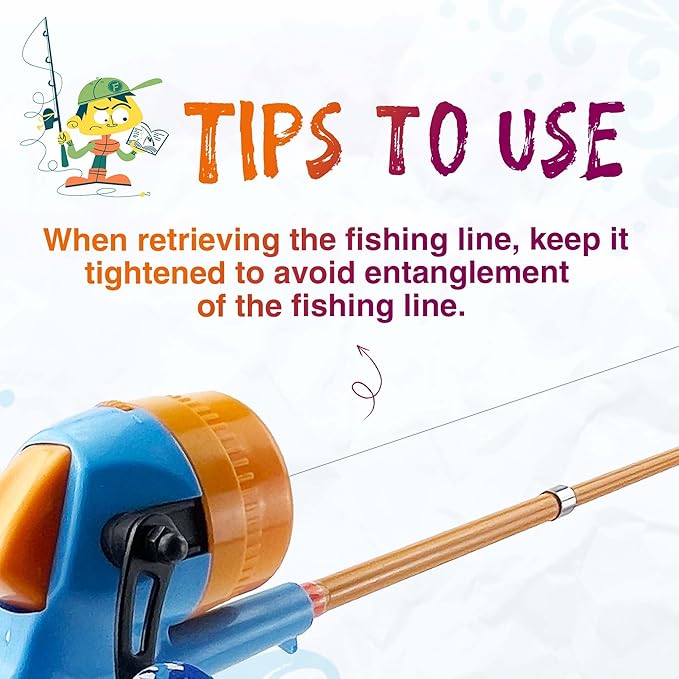 Kids Fishing Pole, Telescopic Fishing Rod, Toddler Collapsible Fishing Rod and Reel Combo with Tackle Box, Fishing Line, Bobber, and Soft Lures for Boy, Girl, Youth, Beginner, Over 4 Years Old