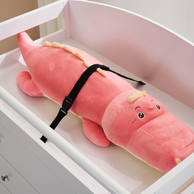 3-Drawer Changing Table, Safety Rails & Strap, Infant Diaper Changing Station with Drawers, Baby Diaper Changing Table Dresser for Nursery, Easy Assembly (White)