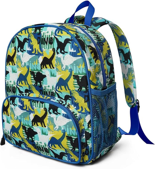 Toddler Backpack for Boys 3-8: Preschool Kindergarten Backpack - Cute Kids Backpacks for Boys-Dino