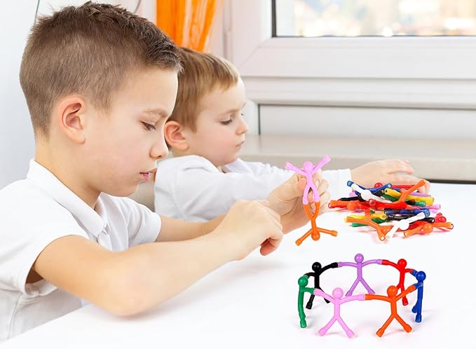 10 Pcs Colorful Magnetic Toys-Men, Kids Travel Toys, Office, Whiteboard Decoration