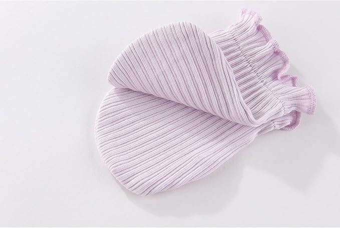 Cute Baby Girl Hats Mittens Set 10-Pack New Born Boy Caps Gloves Suit 0-6 Months Infant Accessories
