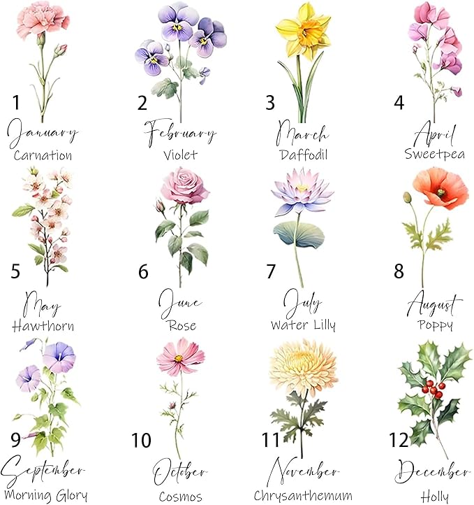 Personalized Best Friend Coffee Mug, If Friends Were Flower I'd Pick You Birth Flowers Mug, Custom Best Friend Gift for Women, Christmas Birthday Gifts for Friends Female 11 or 15 Oz