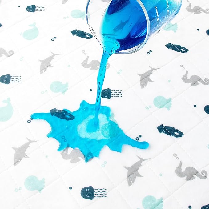 Incontinence Bed Pads 2 Pack, Bed Pads Washable Waterproof, Pee Pads for Kids, Adults, Elderly, and Pets, Bed Wetting Pads for Twin and Toddler Beds, Reusable Puppy Pads, Non Slip and Easy to Change