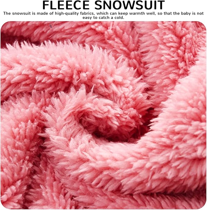 Baby Boy Girl Snowsuit Winter Warm Clothes Coat Infant Jumpsuit Toddler Outfit