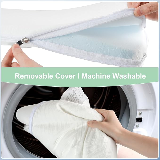 Bassinet Mattress Topper, Gel Memory Foam Mattress with Removable Cover Fit for Baby Delight Beside Me Dreamer Bassinet (32.5" x 20"), Waterproof Breathable Soft Bassinet Mattress