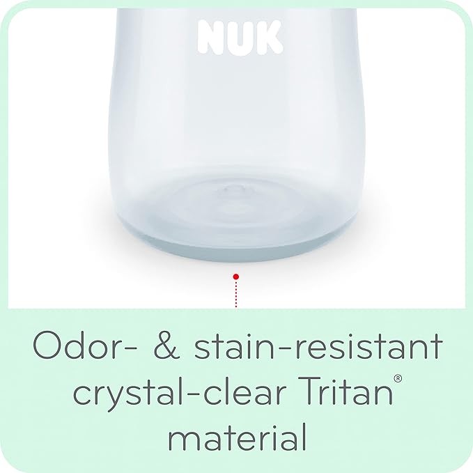 NUK Small Learner Tritan Cup, 5 oz, 6+ Months – BPA Free, Spill Proof Sippy Cup