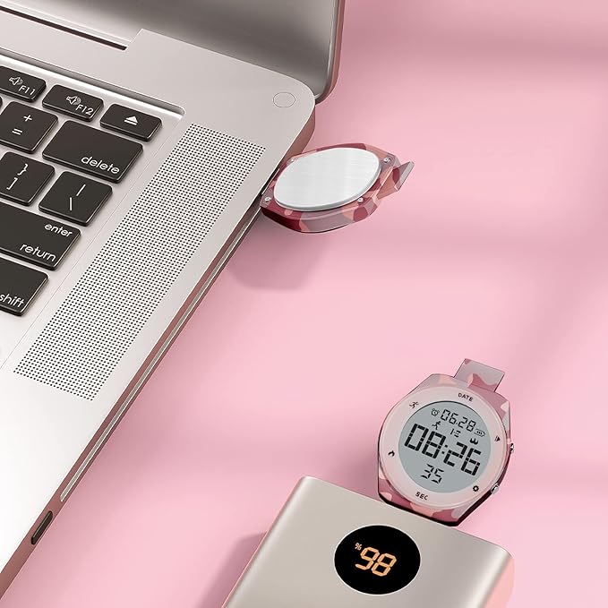 Kids Watches for Girls Boys Digital Sport Watch with Step Counter Pedometer Vibration Alarm Clock, No App Waterproof Fitness Tracker Kids Watch Boys Girls Teens Students Ages 5-16