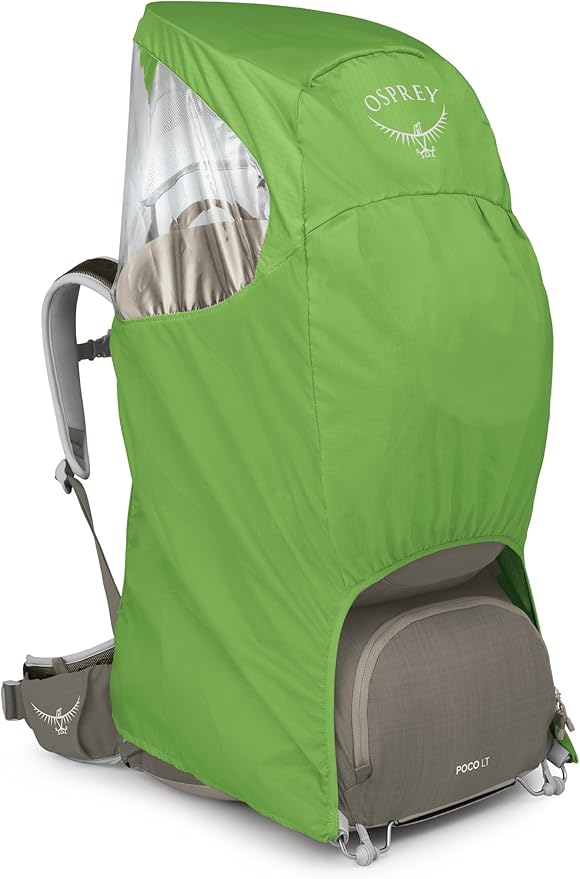 Osprey Poco LT Lightweight Child Carrier Backpack - Compact, Travel-Ready Kid Carrier with Sunshade and Adjustable Fit - Lightweight, Comfortable Hiking Carrier for Toddlers