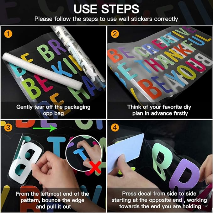 TOARTi Cartoon Animals Wall Stickers, Colorful Balloon Wall Decals, Watercolour Stickers for Baby Room, Adorable Animals Panda Elephant Fox Rabbit Stickers for Kids Bedroom Nursery Wall Decoration