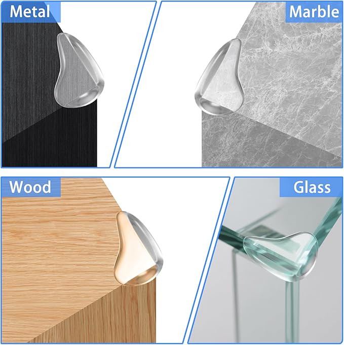 Baby Corner Protector Corner Protector Baby Furniture Corner Protection Transparent Cover Sharp Furniture and Table Top Edges with Adhesive 10 Pack