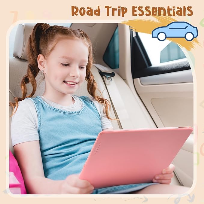 LCD Writing Tablet for Kids, 15 Inch Large Screen Doodle Board Toddler Toys, Drawing Writing Board Tablet, Office Message Notes Board Birthday Gift for 3-12+ Year Old Girls Boys Toys, Pink