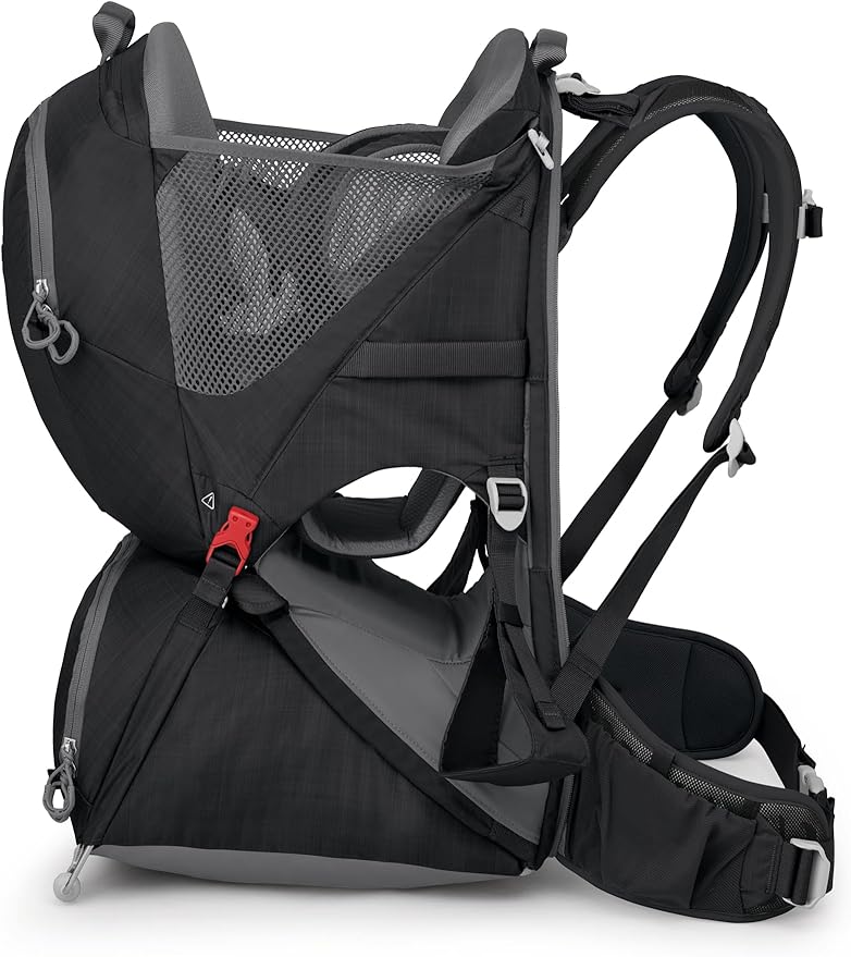 Osprey Poco LT Lightweight Child Carrier Backpack - Compact, Travel-Ready Kid Carrier with Sunshade and Adjustable Fit - Lightweight, Comfortable Hiking Carrier for Toddlers