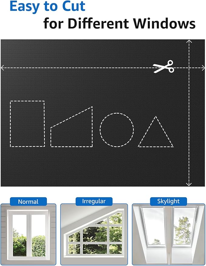 Sumobaby Blackout Curtains for Bedroom Portable 26"x70",No Drill Blackout Shades with Upgraded Hook&Loop Tapes,100% Black Out Window Cover,Thermal Insulated Blinds for Bedroom,Nursery(1 Panel,Black)