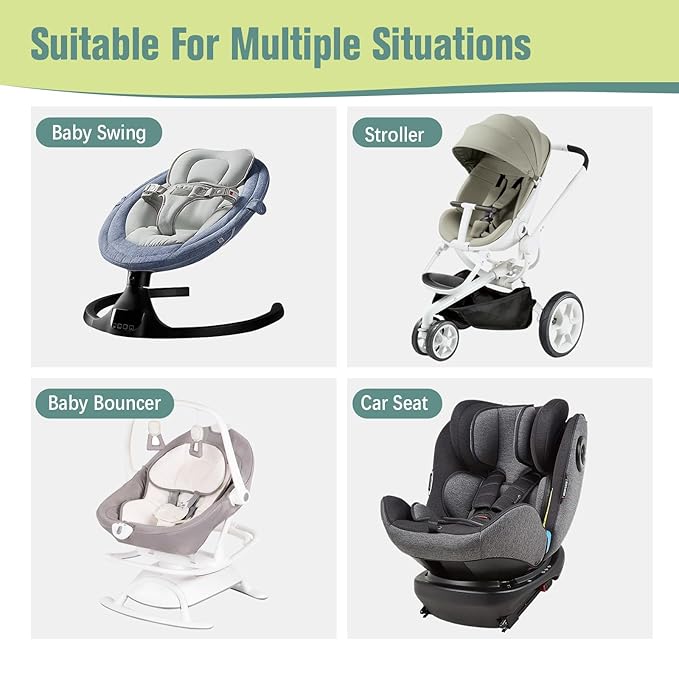 KAKIBLIN Baby Travel Pillow,Neck Pillows for Car Seat,Upgraded Baby Head Pillow,Toddler Head and Neck Support Pillow for Car Seat, Pushchair,Travel (Circle)