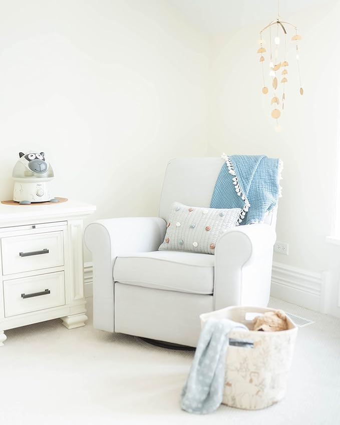 Crane Baby Brass-Finished Lunar Ceiling Hanging for Nursery, Lunar Nursery Decor for Boys and Girls, Ceiling Hanging for Kids Room, 6 X 6 X 36