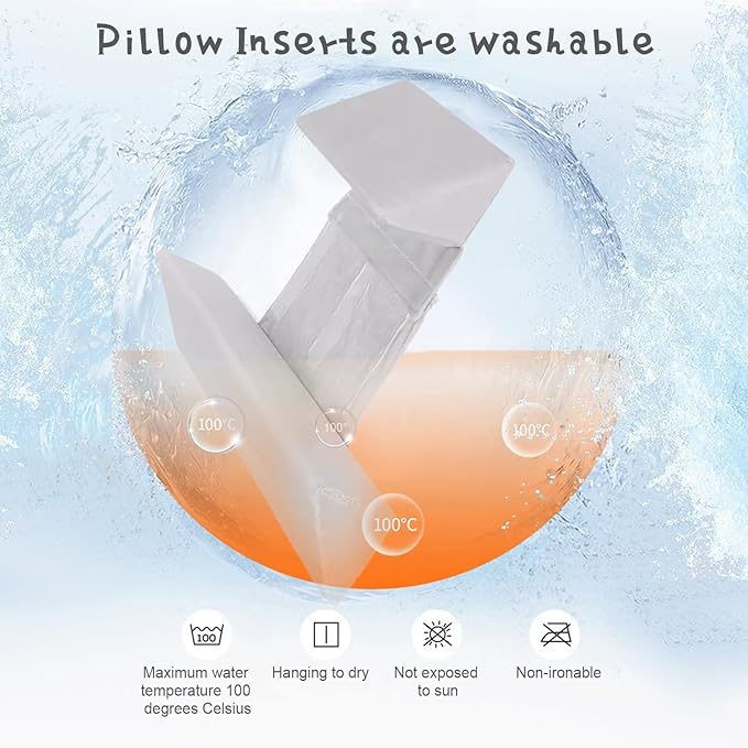Baby Side Sleeper Weddge Breathable Pillow, Removable and Washable Breathable Bedding Set