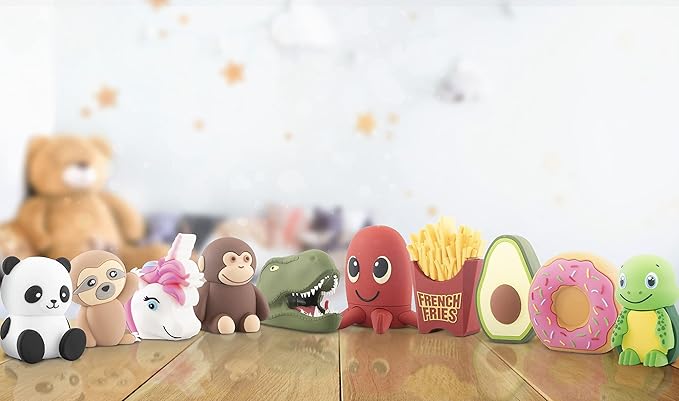 Octopus Bluetooth Wireless Speaker - Bluetooth Speaker for Kids - Portable Bluetooth Speaker in Many Fun Designs - Compatible with iPhone and Android Devices