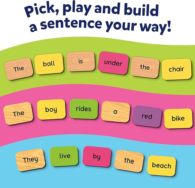 Skillmatics Learning Toys - Sentence Search, Fun Sentence Building Activity, Creative Word Play, Educational Toys for Kids, Gifts for Boys and Girls Ages 5, 6, 7, 8