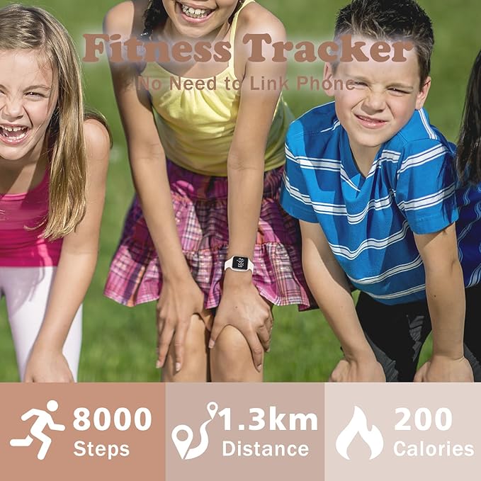 Kids Watches for Girls Boys Digital Sport Watch with Step Counter Pedometer Vibration Alarm Clock, No App Waterproof Fitness Tracker Kids Watch Boys Girls Teens Students Ages 5-16