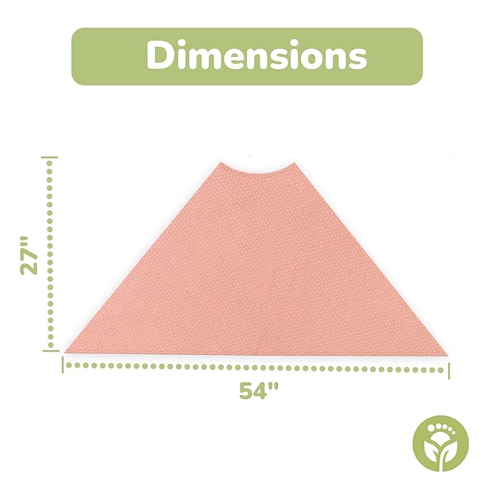 WeeSprout Nursing Cover for Breastfeeding, Soft & Breathable Nursing Poncho, Neck Insert for Hands-Free View, Machine Washable & Dryer Safe Feeding Cover Up