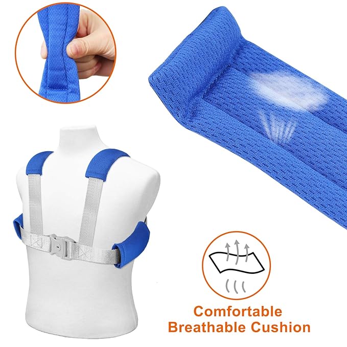 Baby Anti Lost Wrist Link -Anti Lost Backpack Leash Baby Leash Safety Walking Leash Wrist Link with Upgraded Safety Locks for Kids Toddler Leash Anti Lost (2 in 1 Dark Blue 8.2 Foot) …