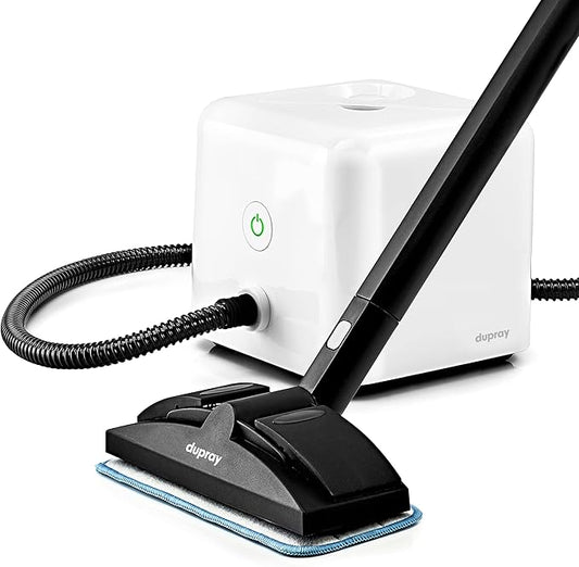 Dupray Neat Steam Cleaner with 17-Piece Kit – Powerful, chemical-free cleaning for floors, cars, tiles, upholstery, kitchen appliances, grout, and more. *Kills 99.9% of Bacteria and Viruses